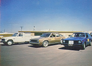 
Long's firm has three car models currently available for conversion to electric power: the Chevy Luv truck, the Chevrolet Citation, and the Datsun B310. 
